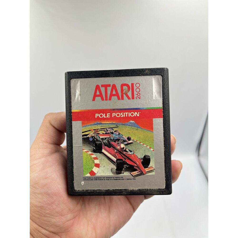 Pole Position - Atari 2600 - CARTRIDGE ONLY - TESTED & WORKED IN 2022!